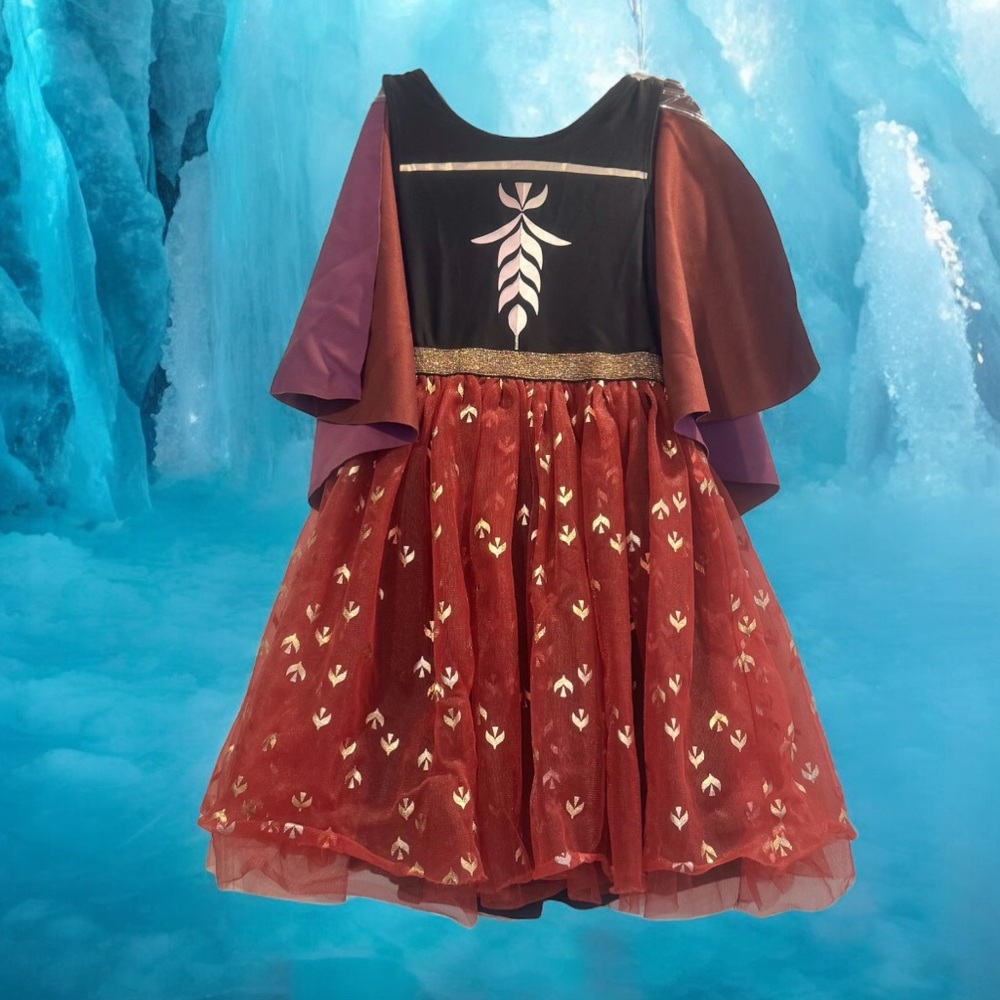Disney Frozen Anna Dress costume girl’s size Medium 7 8